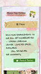 Mobile Screenshot of mvchristianpreschool.org
